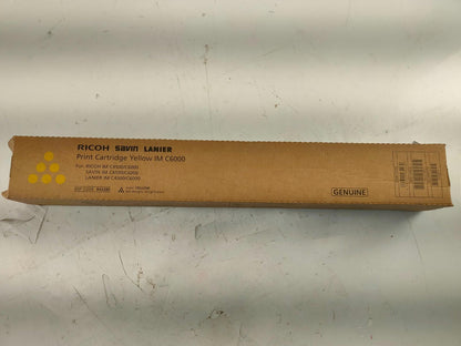 Genuine Ricoh IM C6000 YELLOW Print Cartridge EDP Code 842280.