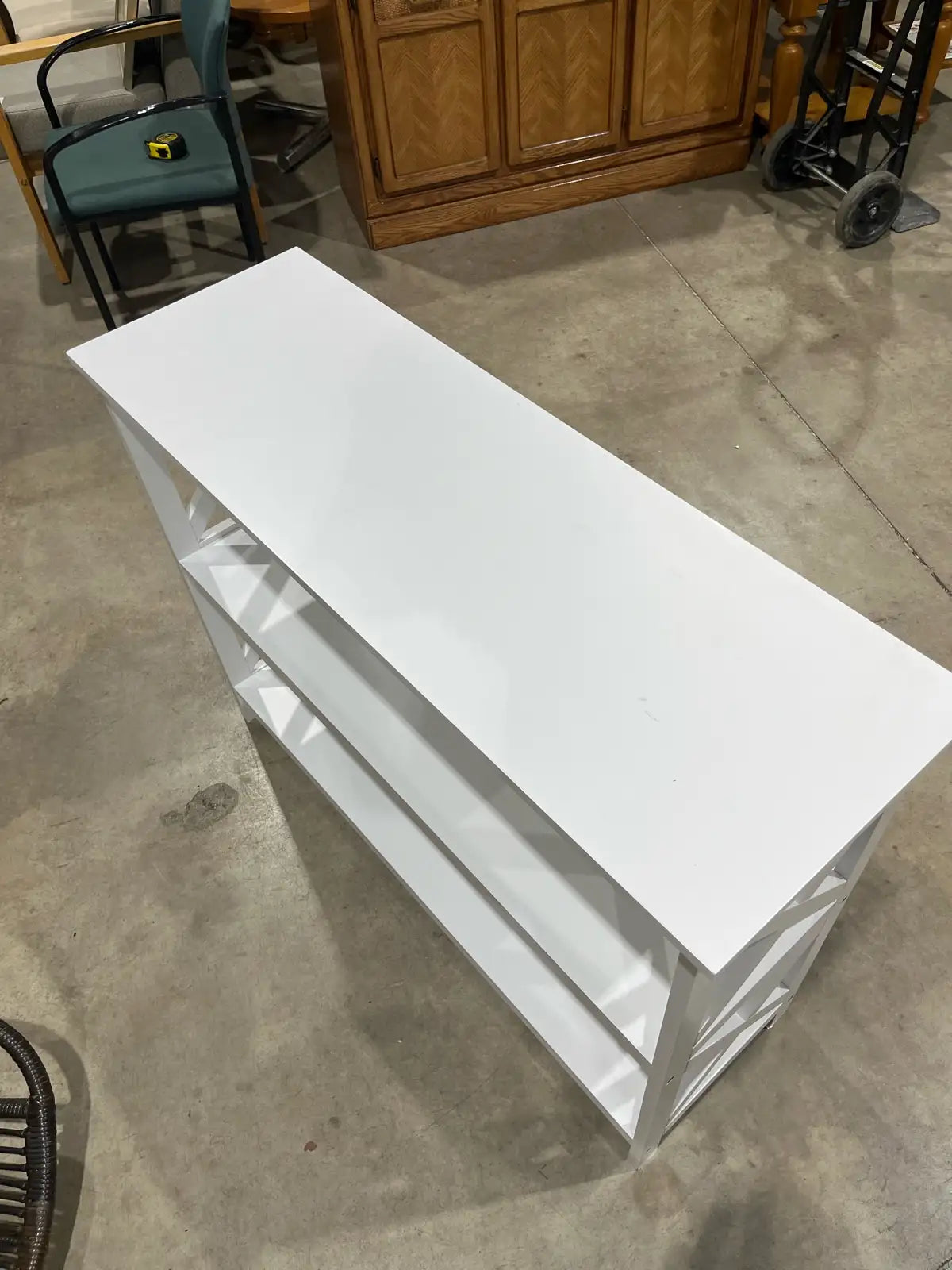 White Console Table