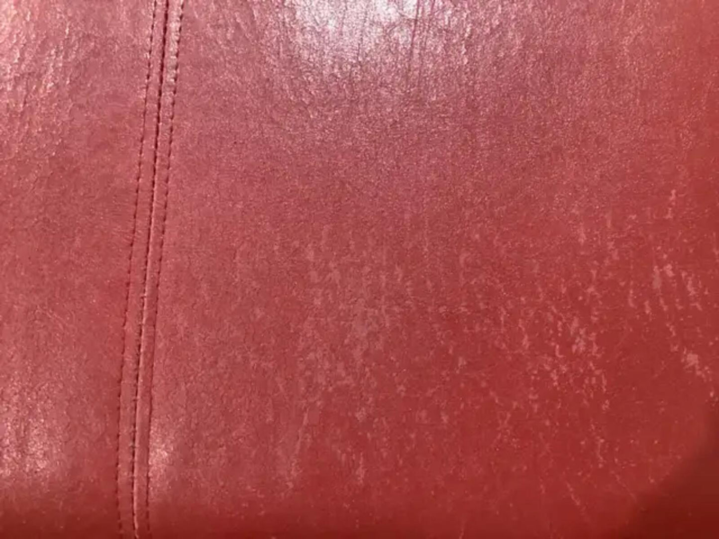 Large Red Storage Ottoman