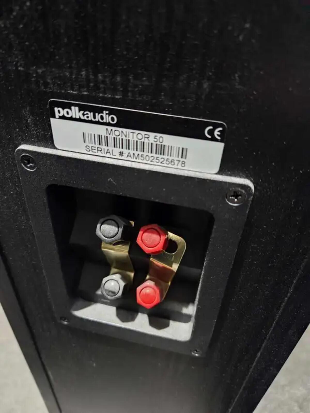 Polk Audio Monitor 50 Speakers