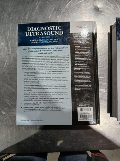 Volumes 1&2 Diagnostic Ultrasound 5th Edition GOOD CONDITION