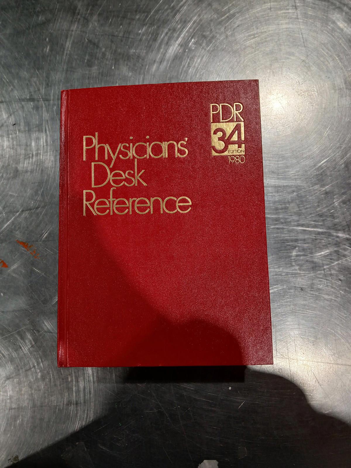 Physicians' Desk Reference 1980 Edition GOOD CONDITION VINTAGE