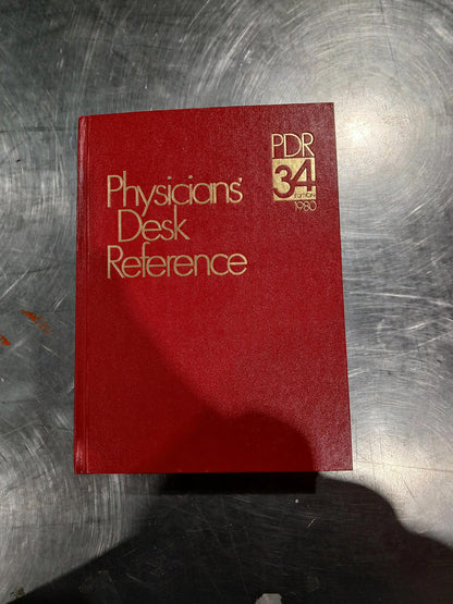 Physicians' Desk Reference 1980 Edition GOOD CONDITION VINTAGE