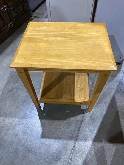 Large Wood Side Table