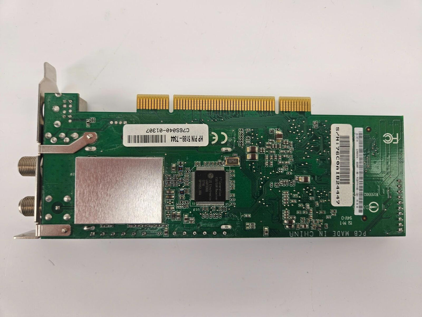 HP 5188-7344 Asus Fennec ATSC/NTSC PCI Desktop TV Tuner Card