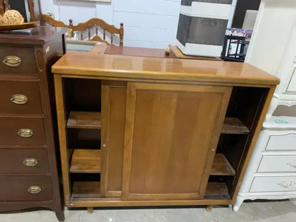 MCM Dark Wood Cabinet