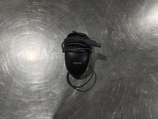 Good Condition Logitech USB Wired Office Mouse Model M-U0026 Tested Working Grey