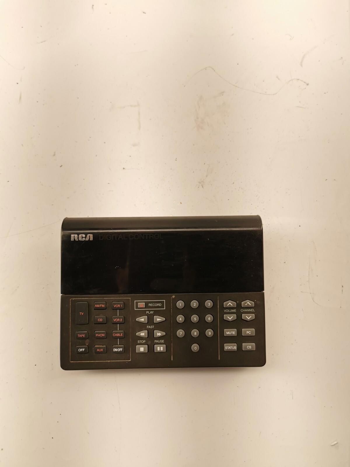 Vintage RCA CRK55B Digital TV VCR Remote Controler (NOT POWER TESTED)
