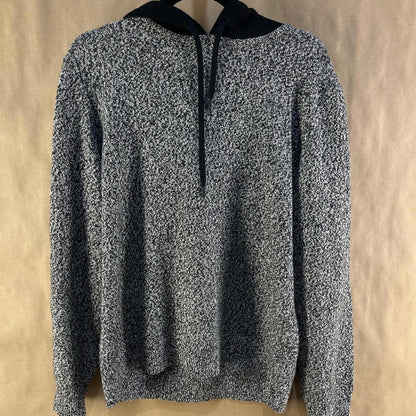 Club Monaco Black and Gray Crewneck Sweater