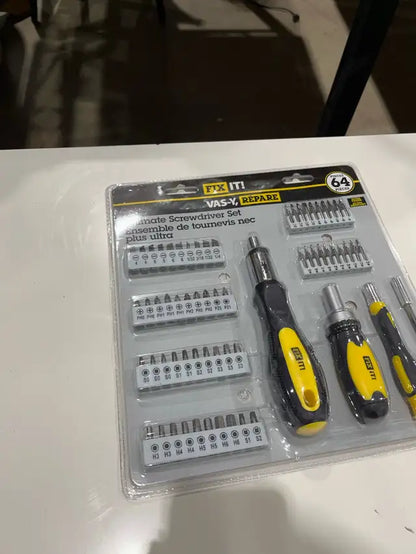 New Fix-It Screwdriver Set