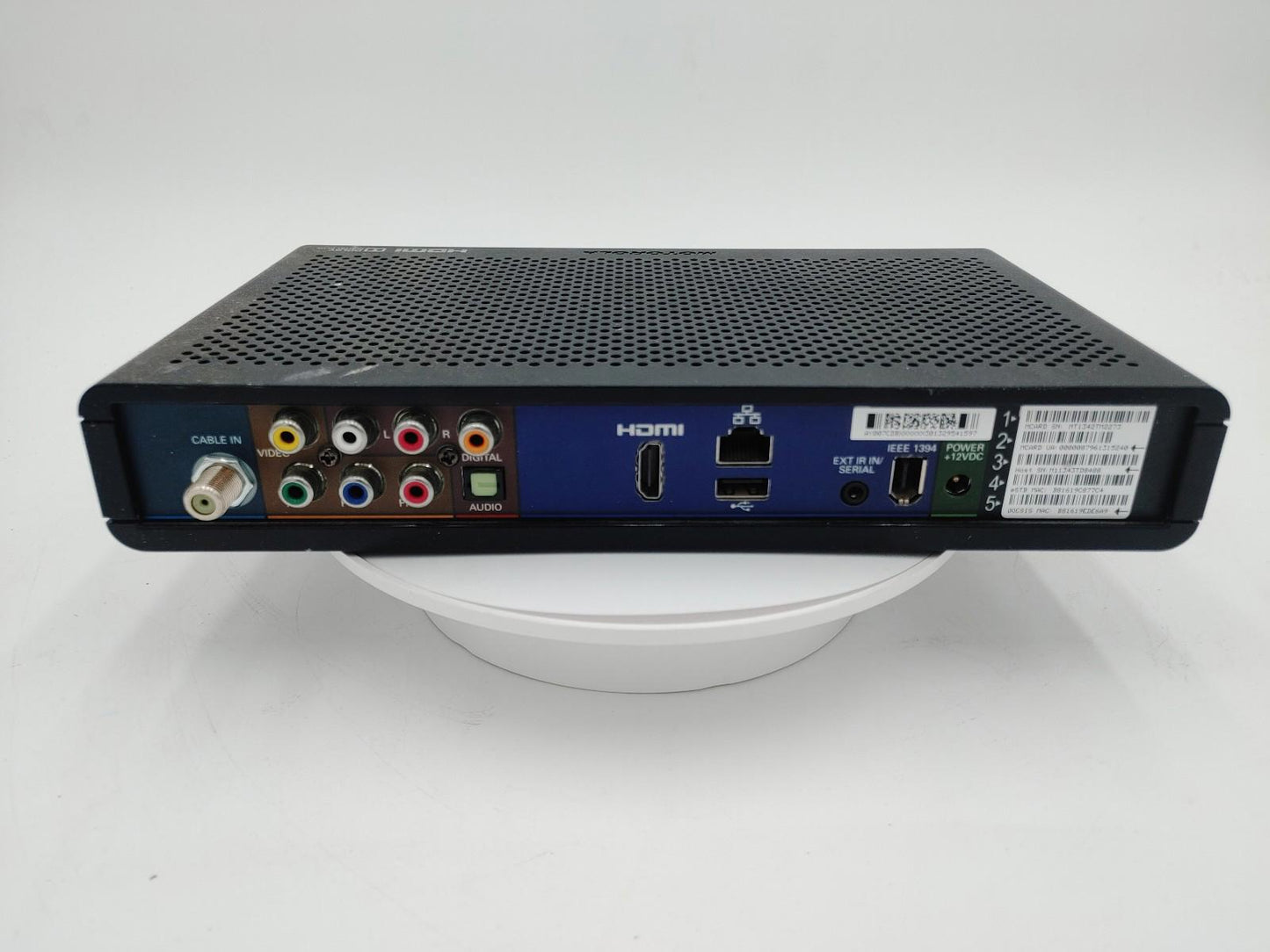 Good Condition Motorola DCX3200-M/A081/033 TV Set-Top Box Black Untested