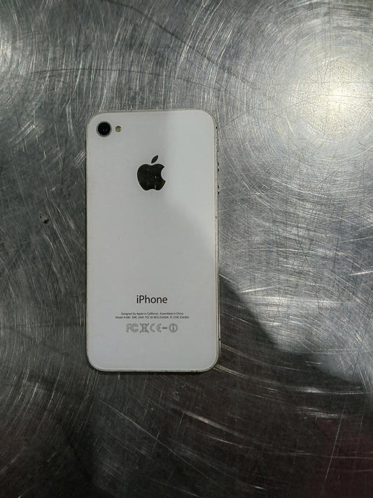 WHITE Apple iphone 4s FOR PARTS ONLY