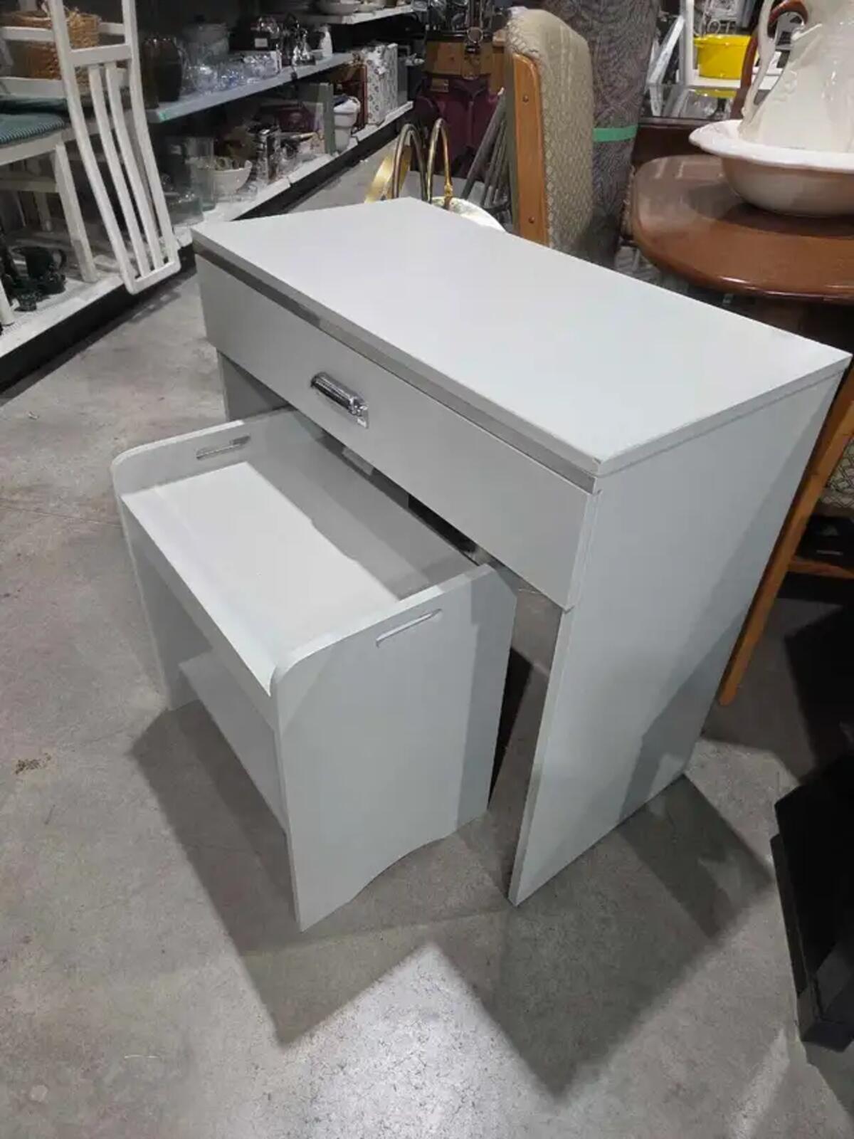 Vanity Desk with Bench