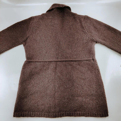 Noa Noa Purple Mohair Blend Wrap Cardigan Women's Size M