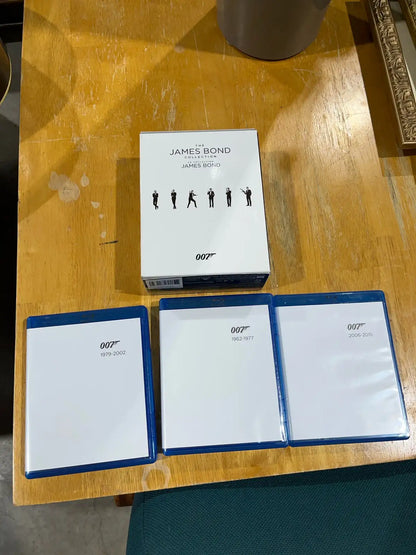 The James Bond Collection Blu Ray Box Set- 24 Films