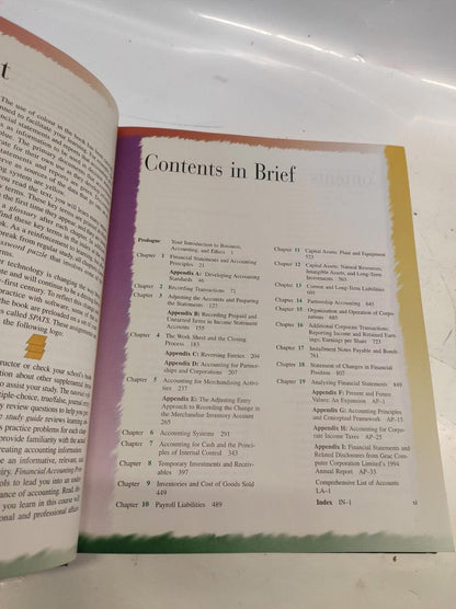 Financial Accounting Principles (Eighth Canadian Edition) Paperback By Larson