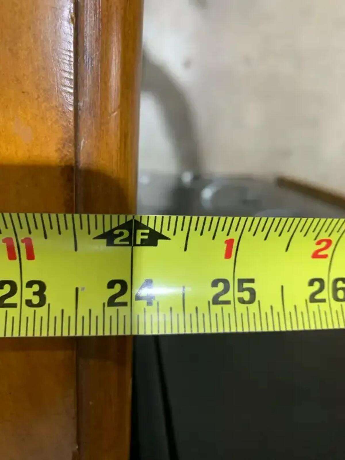 Glass Panel Wooden End tables - Two Available