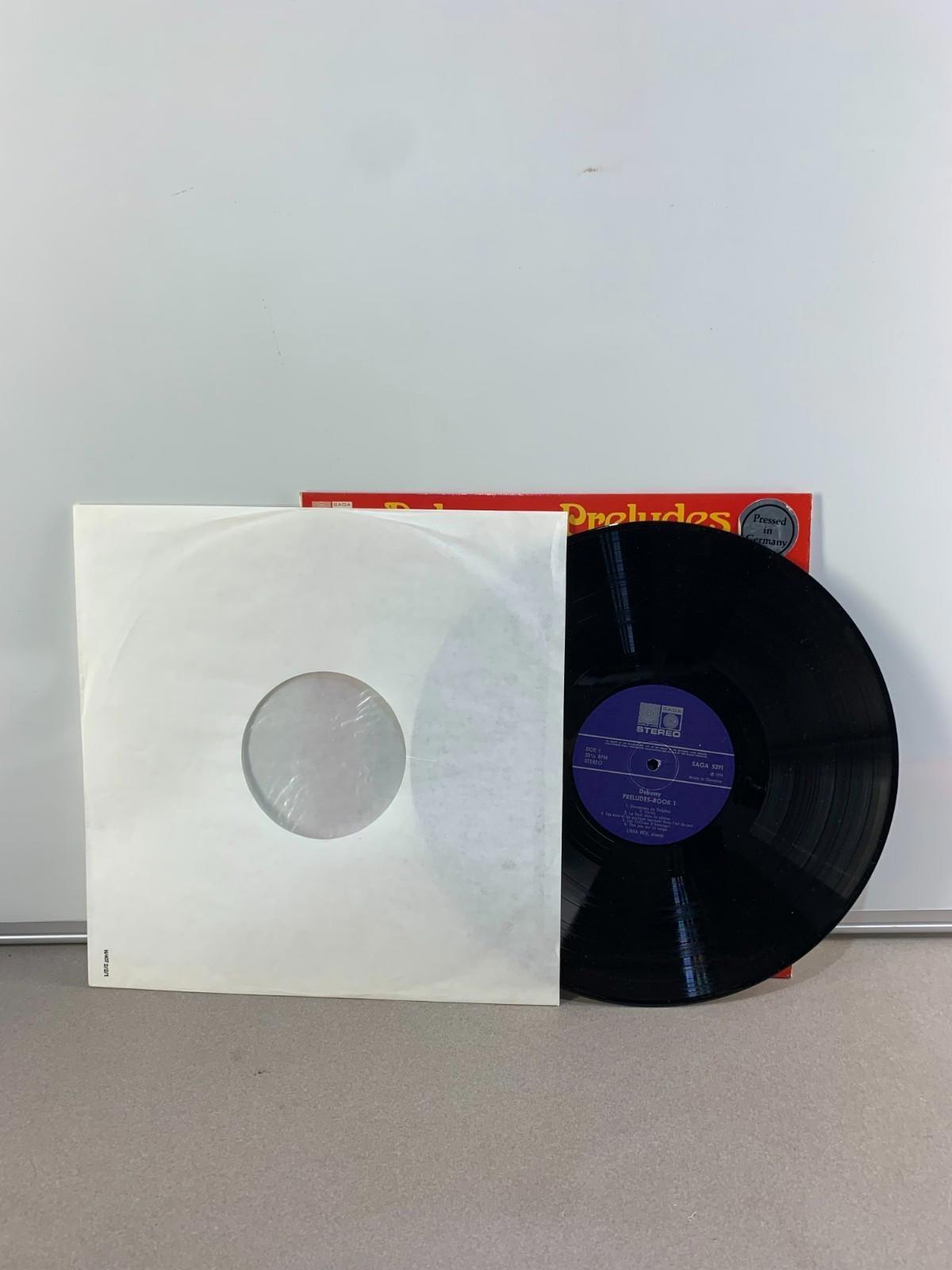 Debussy Préludes Book 1 LP Livia Rev Saga 5391 1975 Classical Vinyl