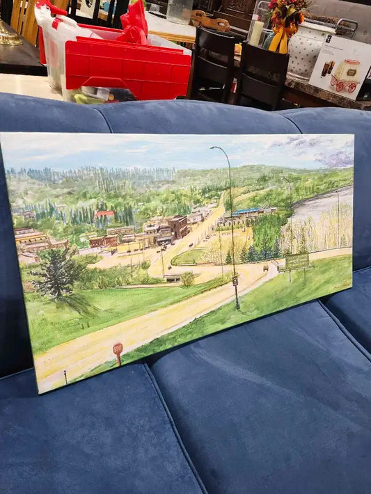 Original Margot Knidt Canvas Painting