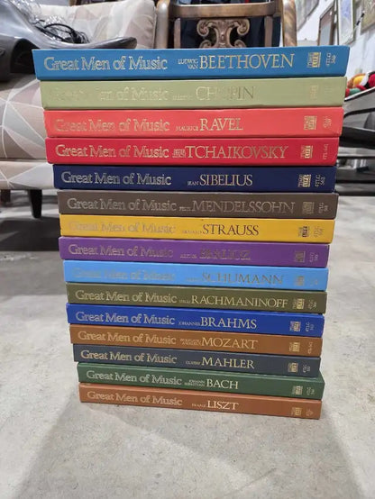 Time Life Great Men of Music - Entire 15 Set Collection