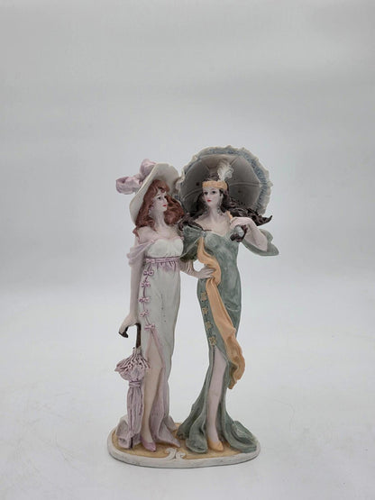 Vintage Hand Painted Statue Figurine La Verona Collection