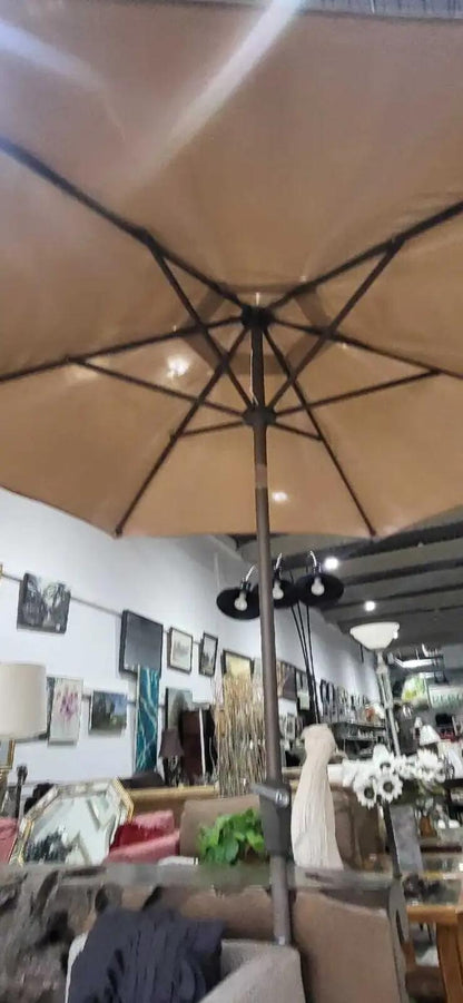Outdoor Patio Umbrella with Adjustable Pole - 8 ft