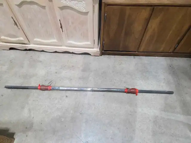 6ft Weight Bar with Cement weights - 90lbs