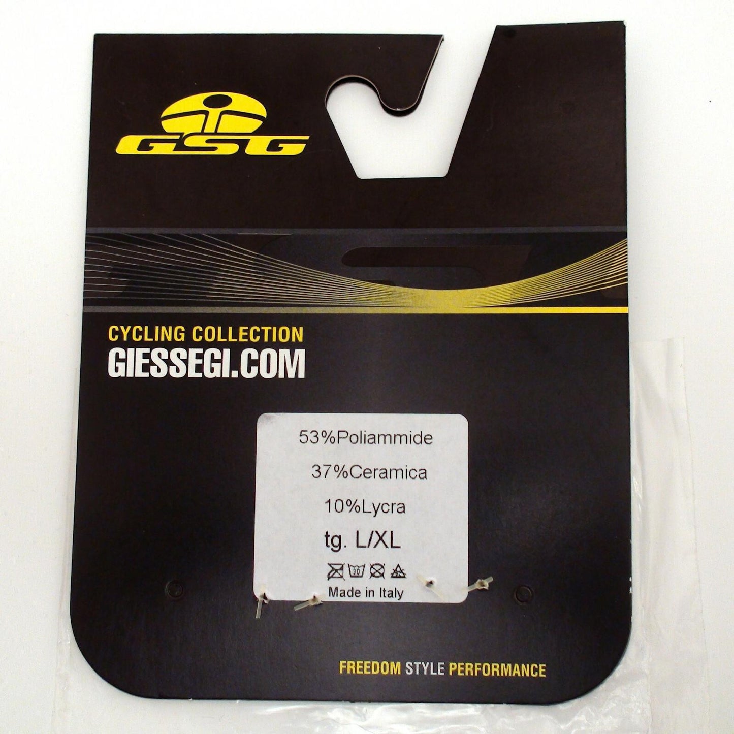 Giessegi GSG L/XL Summer Cycling Socks White