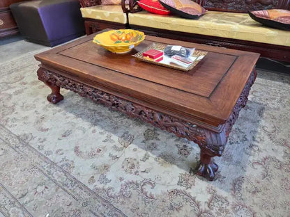 Carved Asian Living Room Set