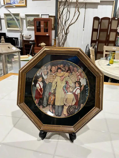 Norman Rockwell Plate
