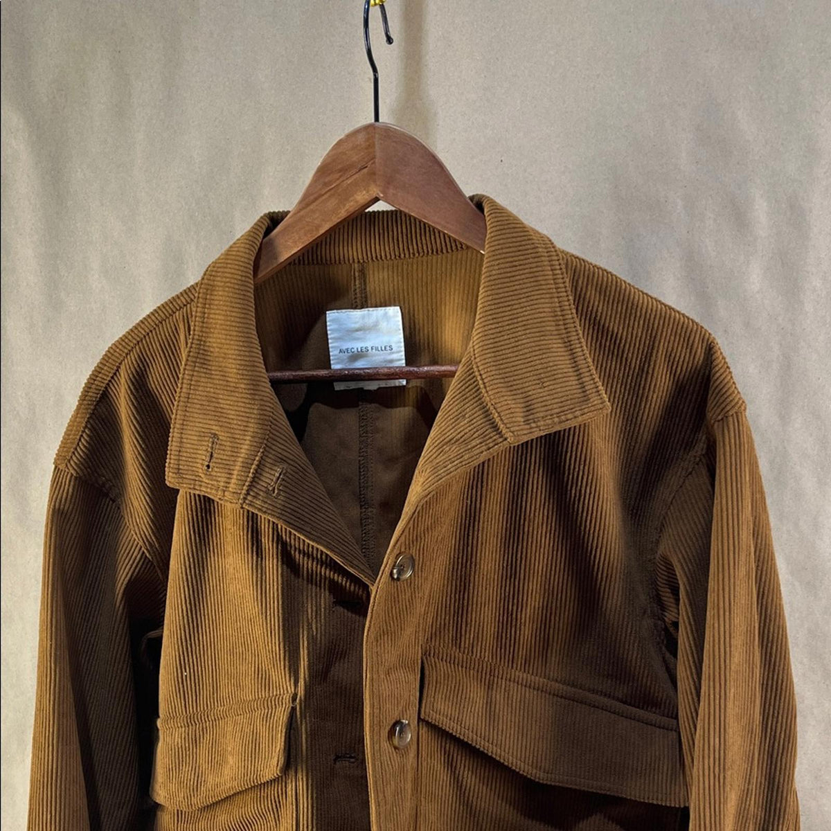 Avec Les Filles Women’s Brown Corduroy Jacket (Size M)