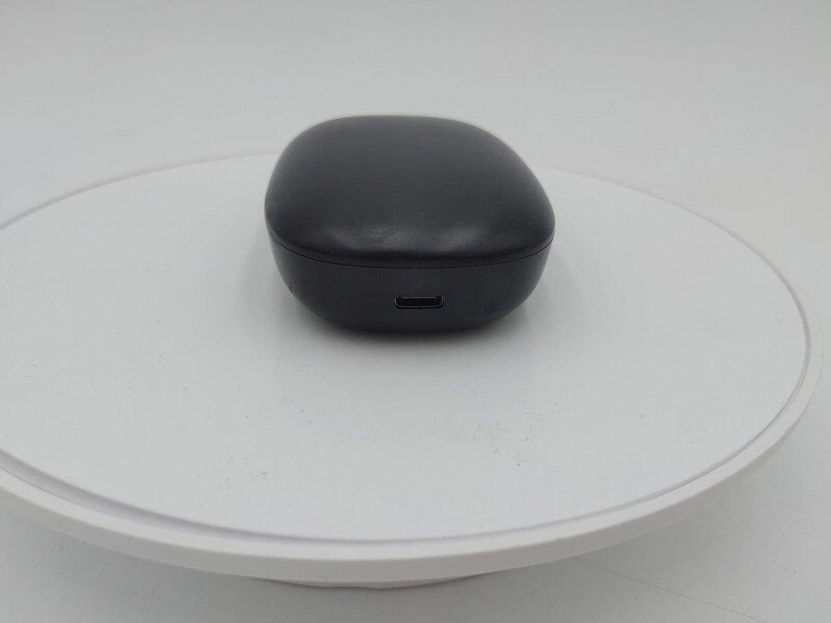Écouteur-micro de casque en bon état, gauche ou droit, noir, testé et fonctionnel