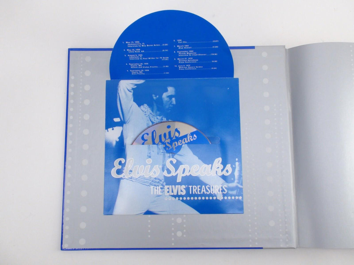 The Elvis Treasures Hard Cover Memorabilia Book By Robert Gordon, Villard