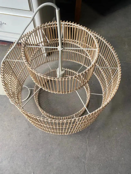 Rattan Light Fixture