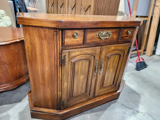 Vintage Peppler Sklar Wooden Sideboard