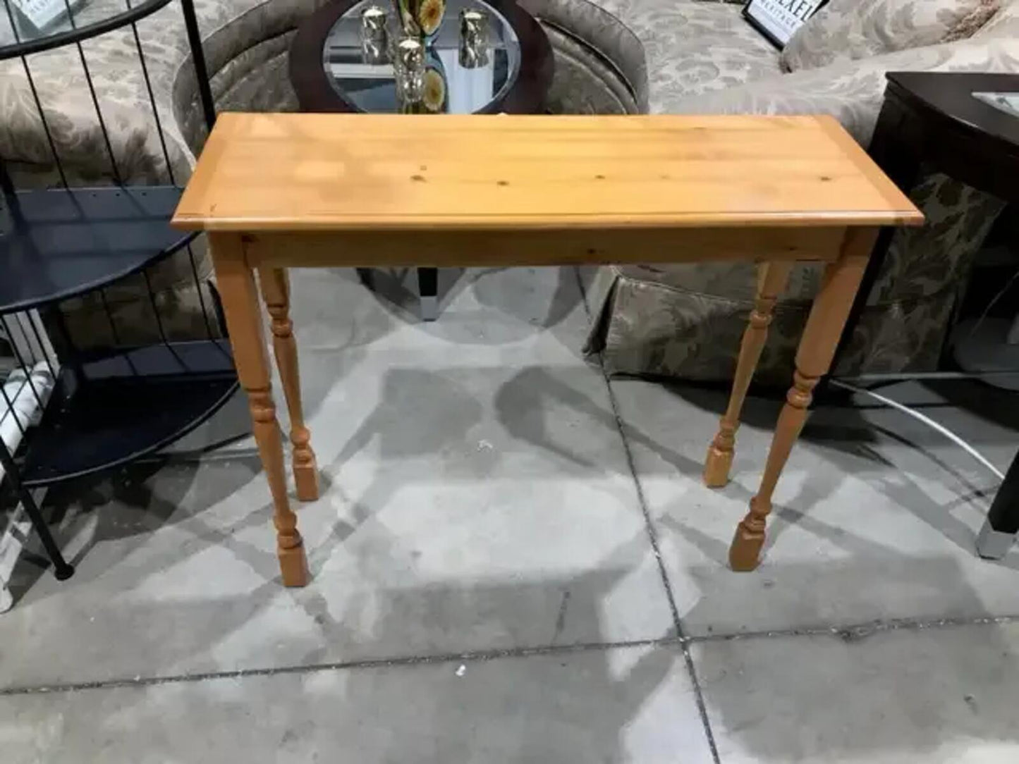 Solid Wood Console Table 30x12x36