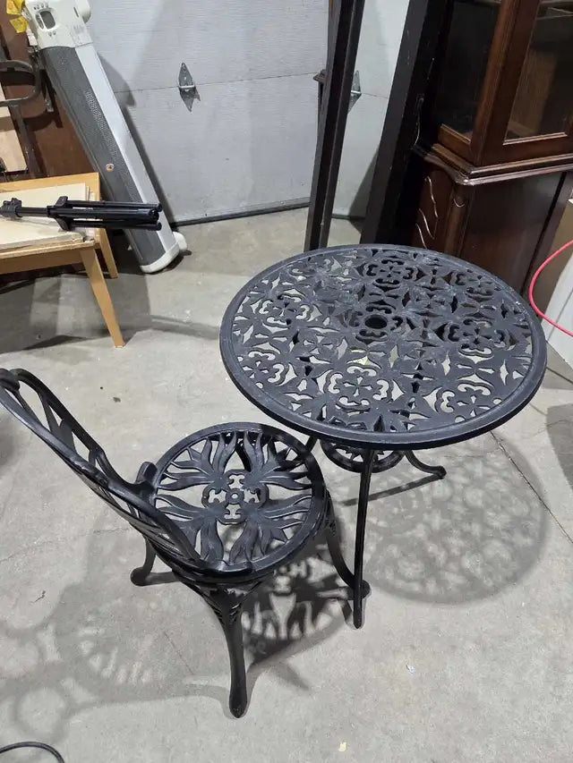 Cast Iron Bistro Set