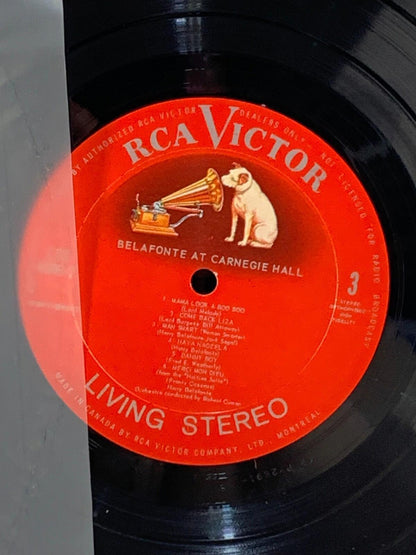 BELAFONTE At Carnegie Hall -Original 1959 RCA LS 2-LP - TAS Audiophile TOP COPY