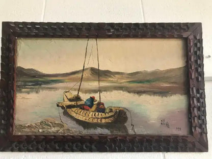 Vintage Peruvian Painting
