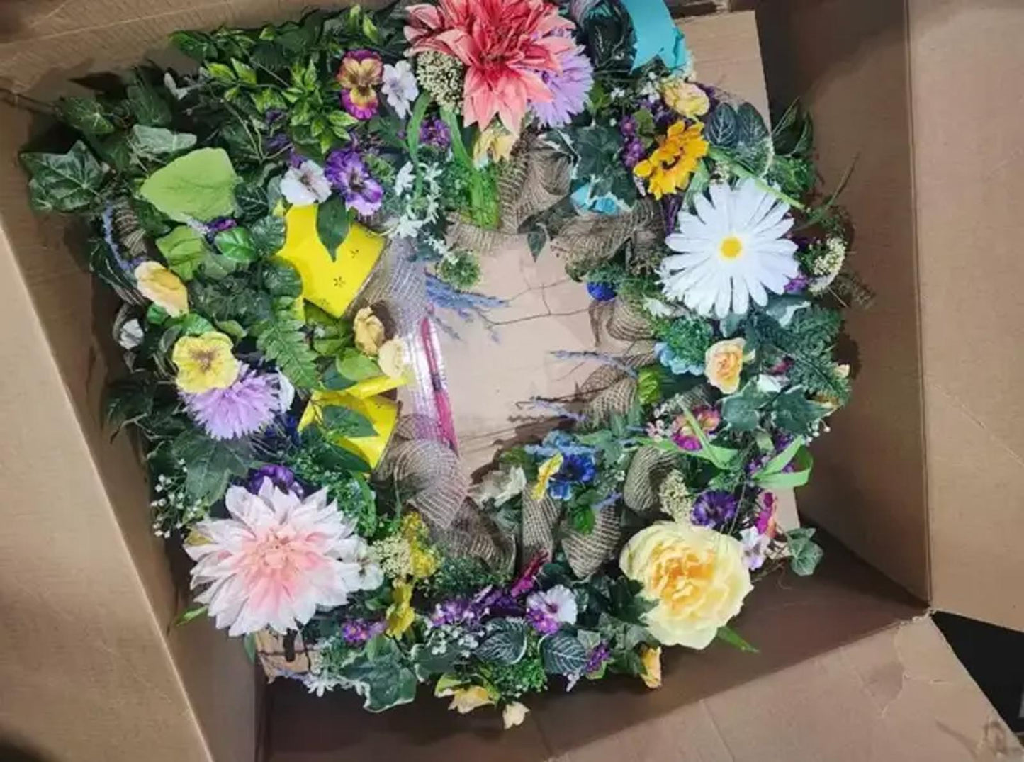 Decorative Floral Wreaths - Hand Made - 10 Available