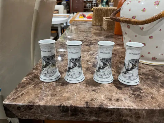 Barbados Shot Glasses