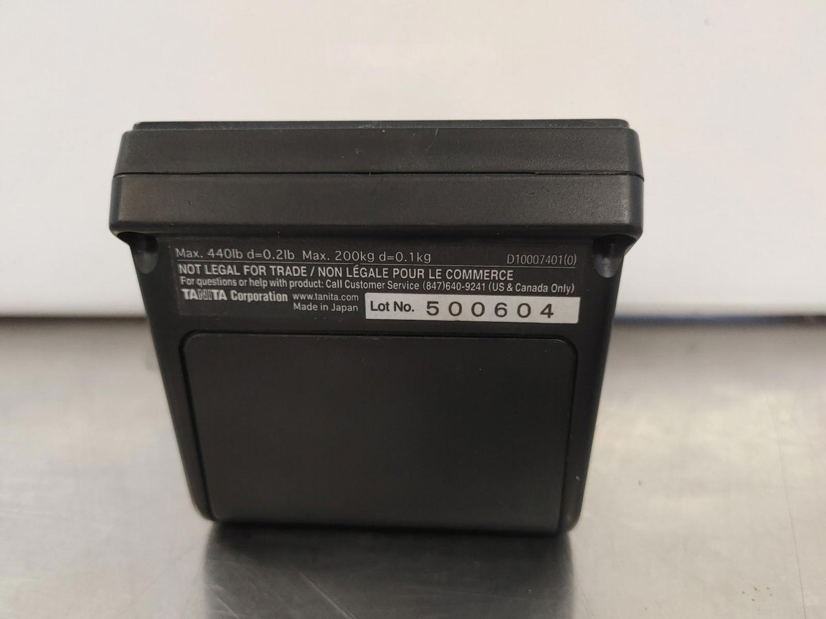 Bon état Tanita D-1000 Modèle avec écran distant BC5849501 Noir Non testé