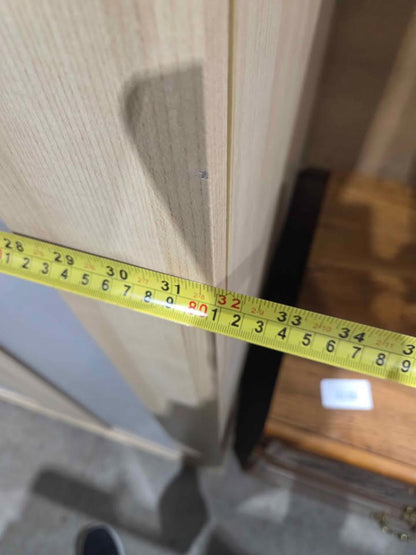 Ikea Light wood wardrobe with Doubld Doors
