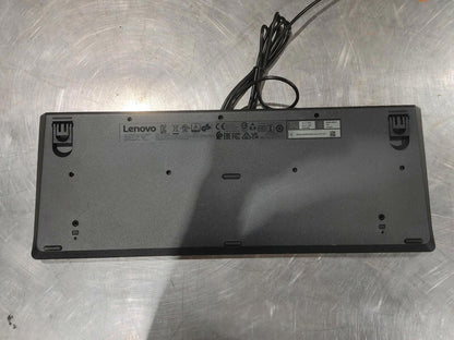 Brand New Lenovo SK-8827 Wired USB Office Keyboard Tested Works Black