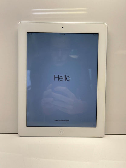 iPad Air A1475 128GB Cellular White Cracked Glass