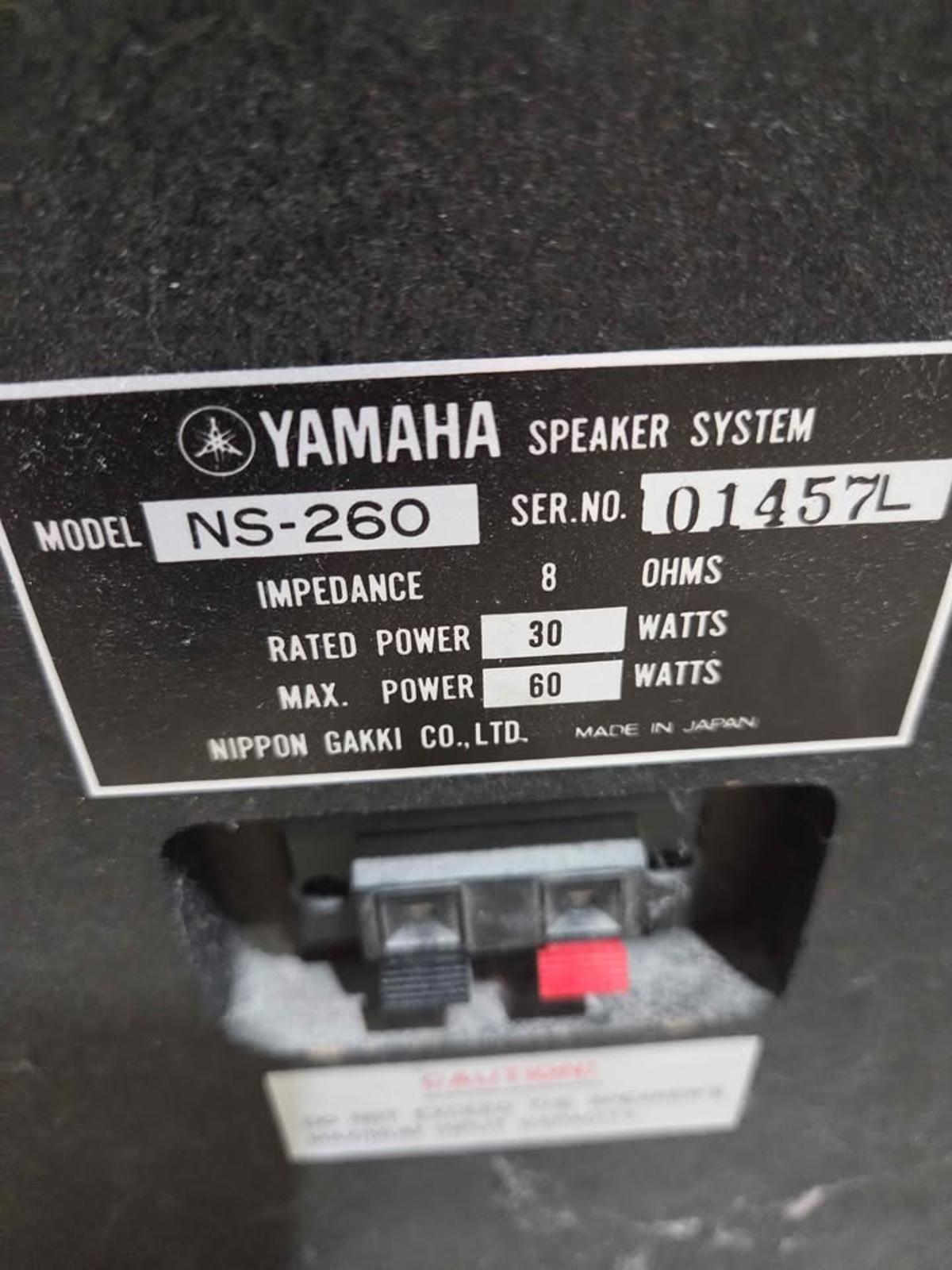 Yamaha NS-260 Speakers Pair - 21.5"