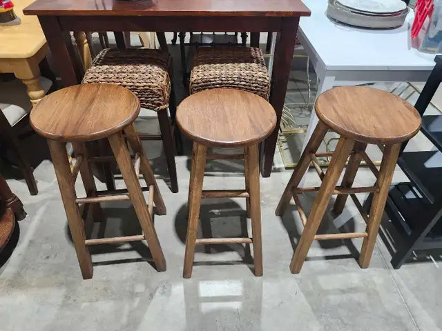 Wood Bar Stools