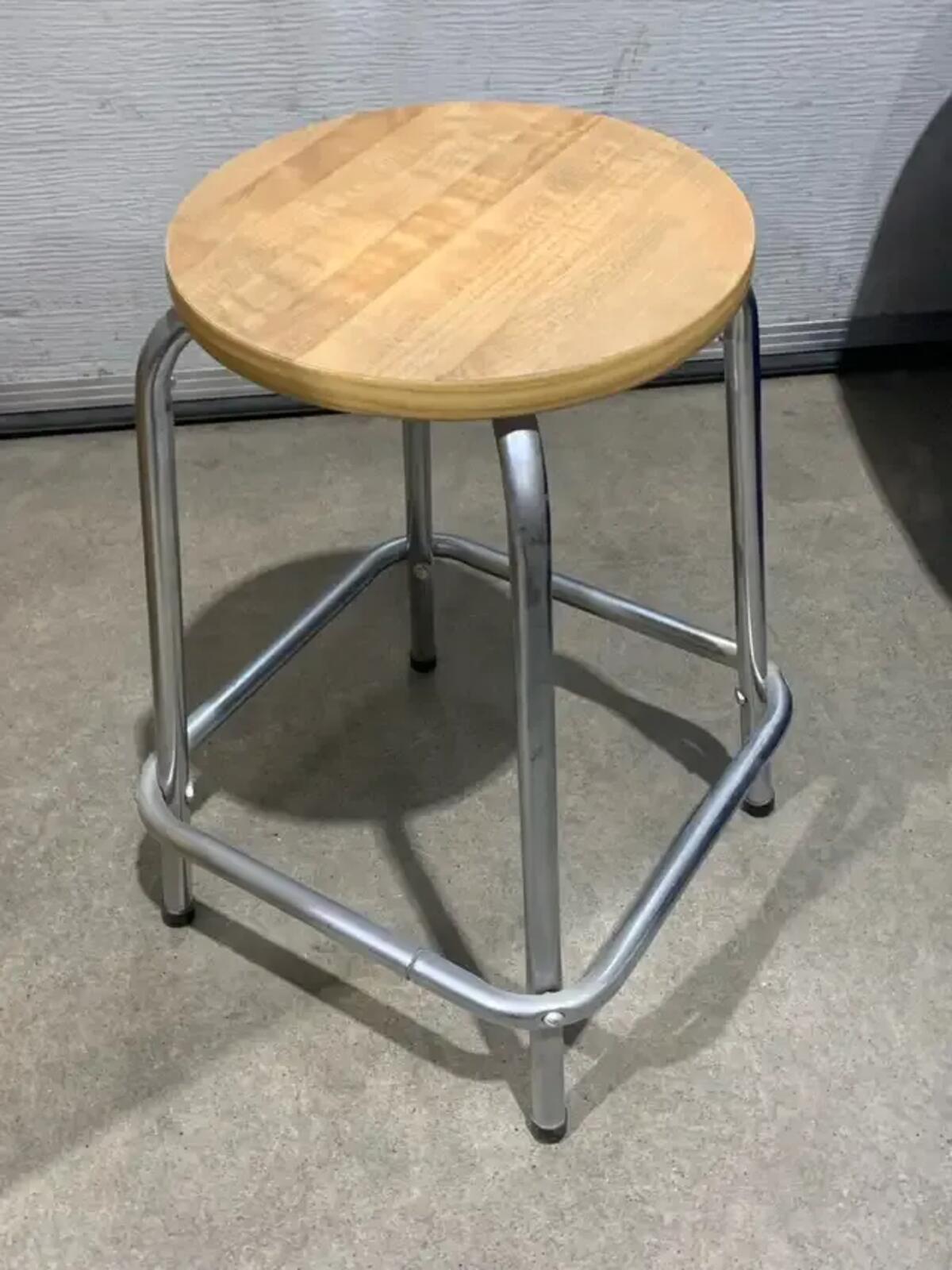 Round Wooden Stool