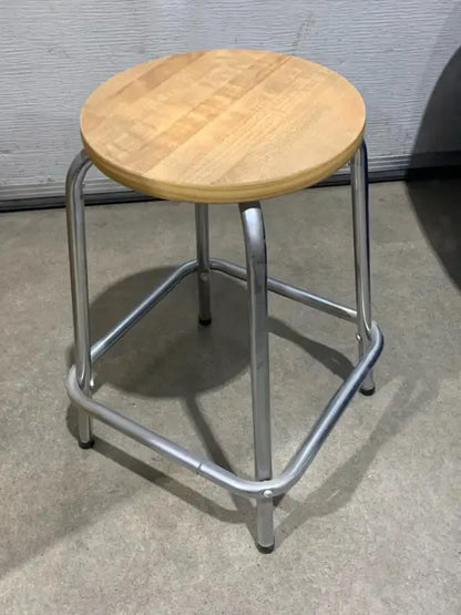 Round Wooden Stool
