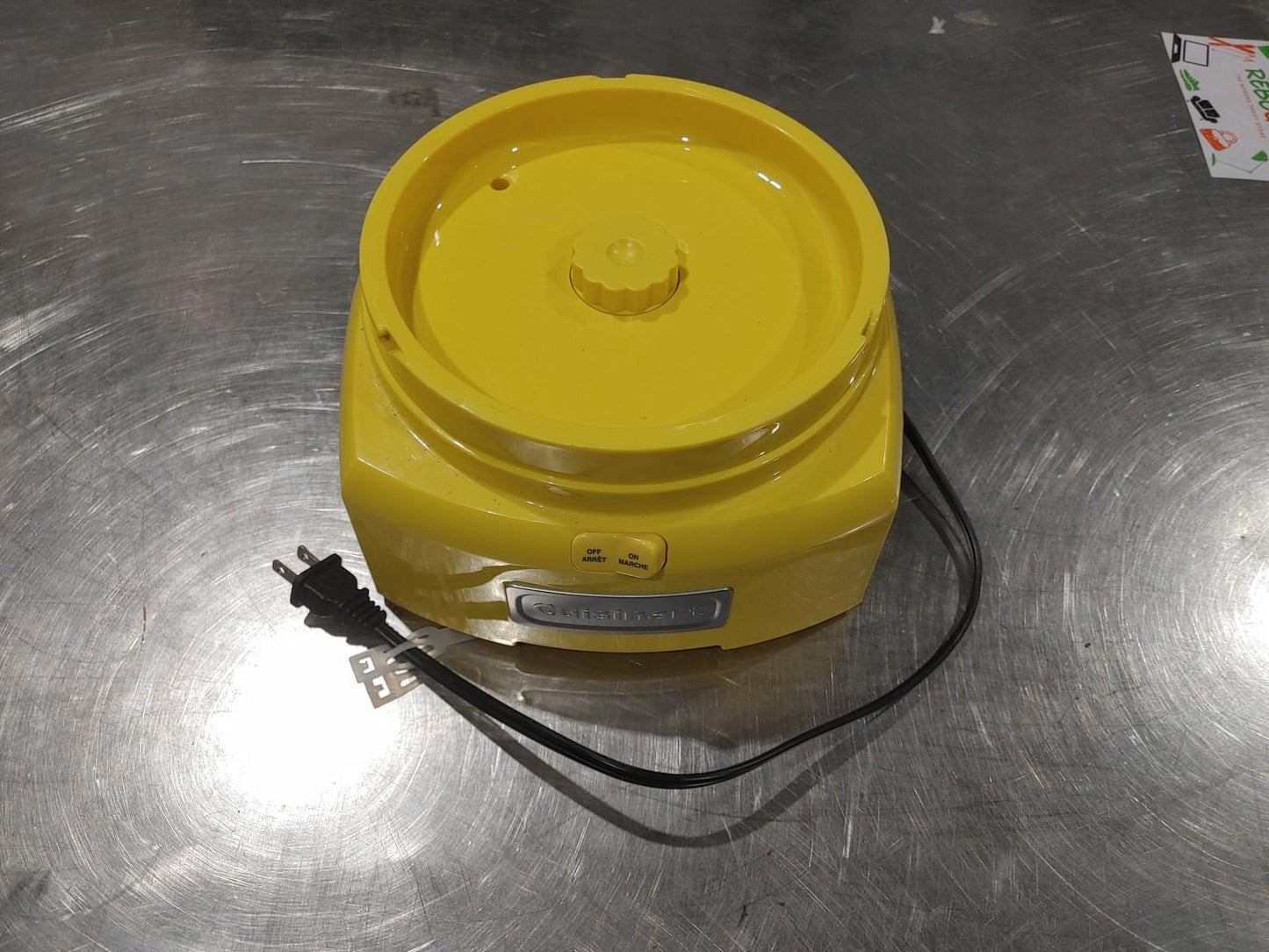 Good Condition Cuisinart Frozen Yogurt Ice Cream Sorbet Machine Model ICE-21C